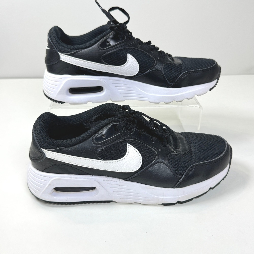 Nike Air Max SC Black White Womens 6 Retro Sporty Streetwear Running Gym Sneaker